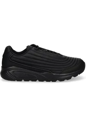 Armani Exchange Tenis con logo en relieve