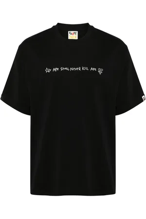 A Bathing Ape Playera con logo dibujado a mano