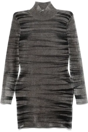 Alexander Wang Vestido corto con animal print