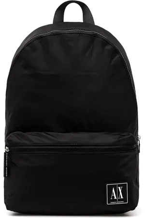 Armani Exchange Mochila con parche del logo