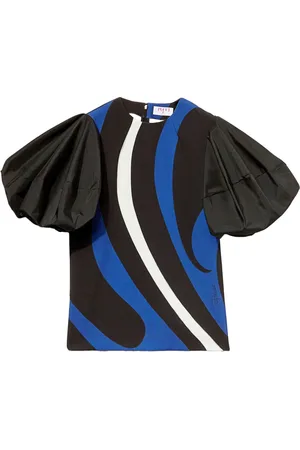 Puccini Top con estampado Marmo