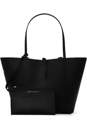 Armani Exchange Tote reversible con logo
