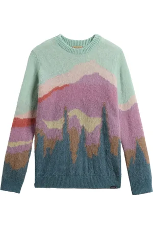 Woolrich Suéter con paisaje estampado