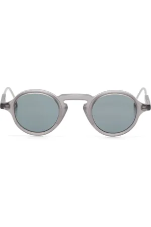 Thom Browne Lentes de sol con armazón redonda