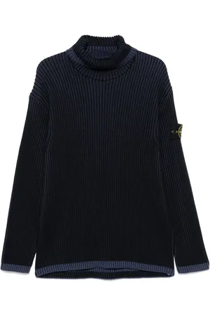 Stone Island Suéter tejido de canalé