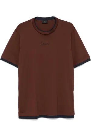 BRIONI Playera con logo bordado