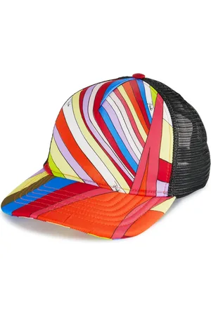 Puccini Gorra de malla con estampado Iride