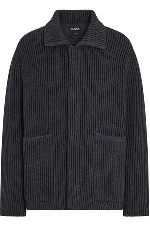 Ermenegildo Zegna Cárdigan tejido de canalé