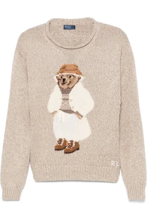 Ralph Lauren Suéter con motivo Polo Bear