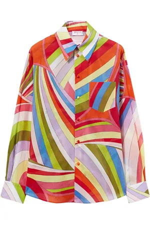 Puccini Camisa con estampado Iride