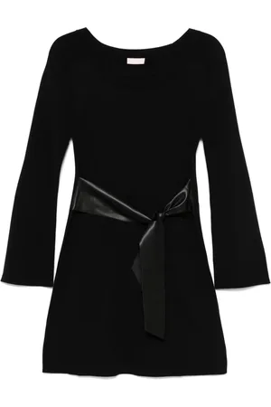 Liu Jo Vestido tejido corto con cinturón