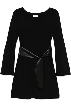 Liu Jo Vestido tejido corto con cinturón