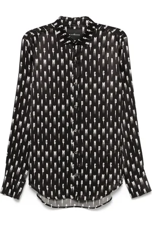 John Richmond Camisa con logo estampado