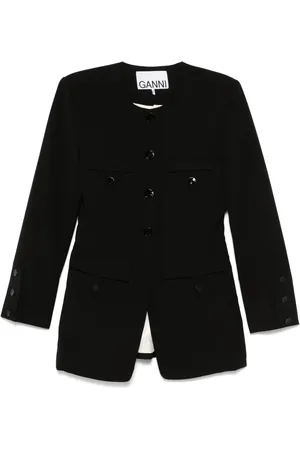 Ganni Blazer ajustado