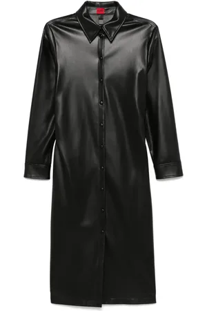 HUGO BOSS Vestido camisero midi