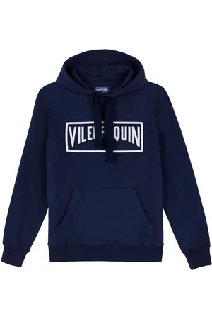 Vilebrequin Hoodie con logo estampado