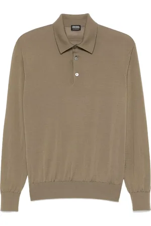 Ermenegildo Zegna Playera tipo polo con manga larga