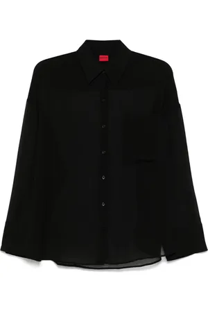 HUGO BOSS Camisa transparente