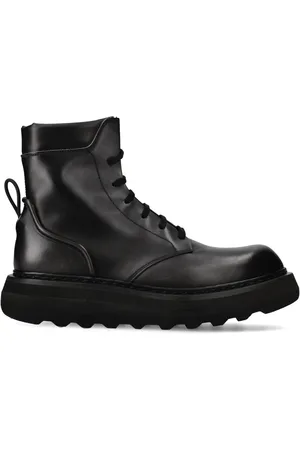 Premiata Botines capitonados con agujetas
