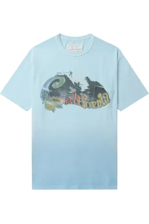 ERL Playera con eslogan estampado