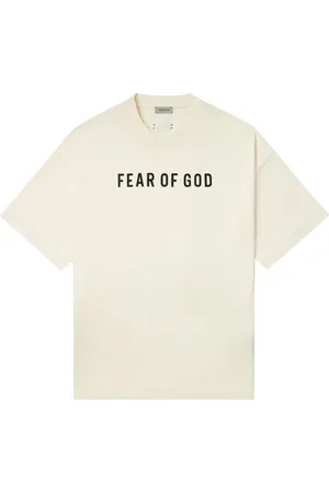 FEAR OF GOD Playera con logo estampado