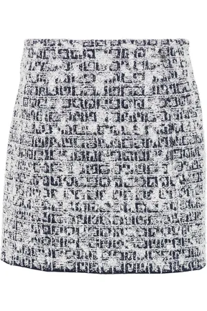 Givenchy Falda de tweed 4G