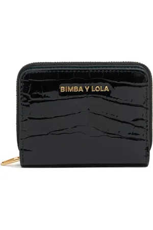 Bimba y Lola Cartera con efecto de piel de cocodrilo