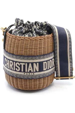 Dior Bolsa bucket Oblique Wicker 2010