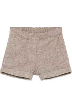 SIOLA Shorts con motivo de espiga