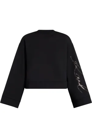Karl Lagerfeld Sudadera con logo bordado