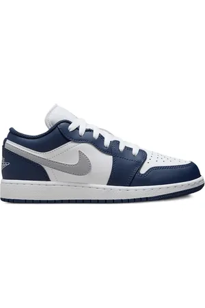 Jordan Tenis Air 1 Low White/Wolf Grey/Midnight Navy