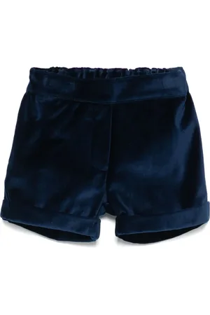 SIOLA Shorts de terciopelo