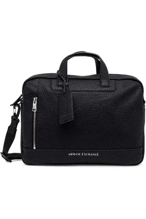 Armani Exchange Maletín con logo estampado