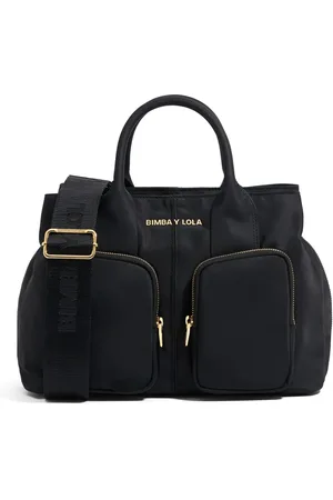 Bimba y Lola Tote grande con bolsillo y cierre