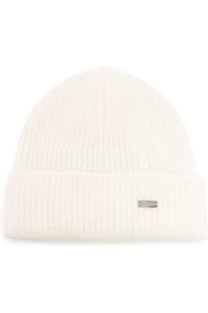 HERNO Gorro con placa del logo