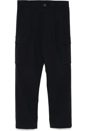 HERNO Pantalones tapered con detalles de pinzas
