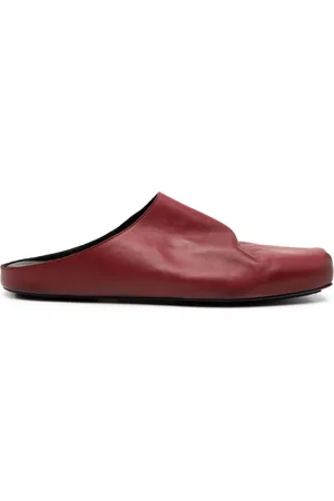 UMA WANG Slippers con puntera cuadrada