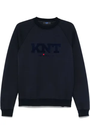 Kiton Sudadera con logo afelpado