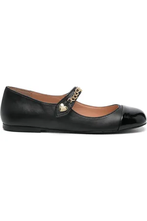 Moschino Flats con detalle de cadena