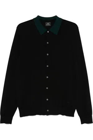 Paul Smith Cárdigan con detalle de rayas