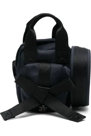 Simone Rocha Mochila tipo mensajero Classic Bow mini