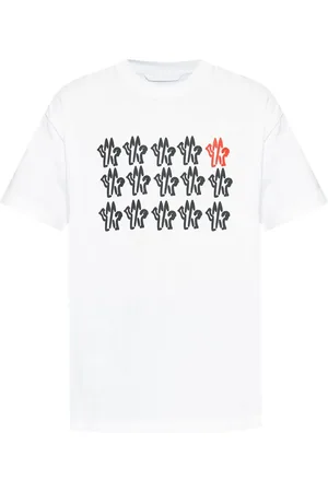 Moncler Playera con logo estampado