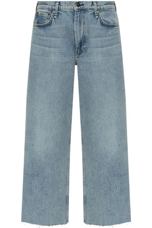 RAG&BONE Jeans anchos con diseño corto