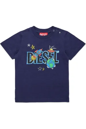 Diesel Playera con estampado gráfico