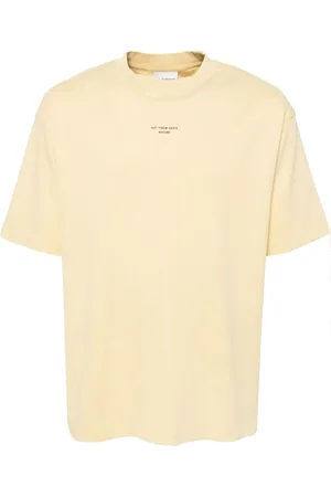 Drôle de Monsieur Playera con eslogan estampado