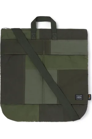 Comme des Garçons Mochila tipo mensajero con diseño patchwork de x Porter
