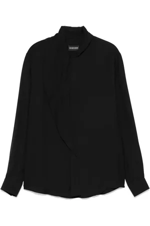 Emporio Armani Camisa con motivo en jacquard