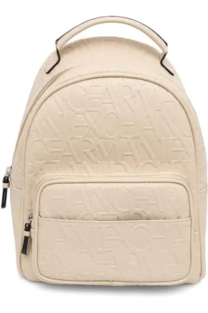 Armani Exchange Mochila con logo en relieve