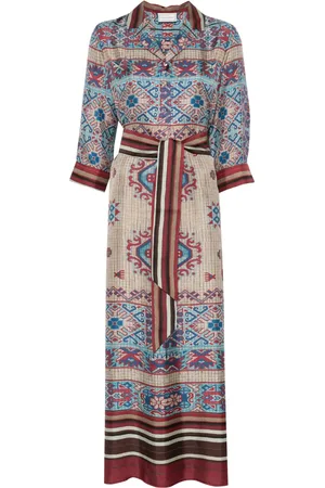 PIERRE-LOUIS MASCIA Vestido largo Aloe