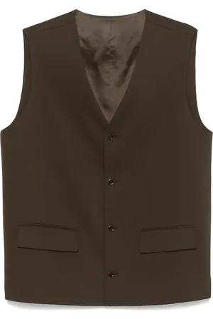LARDINI Chaleco con cuello en V